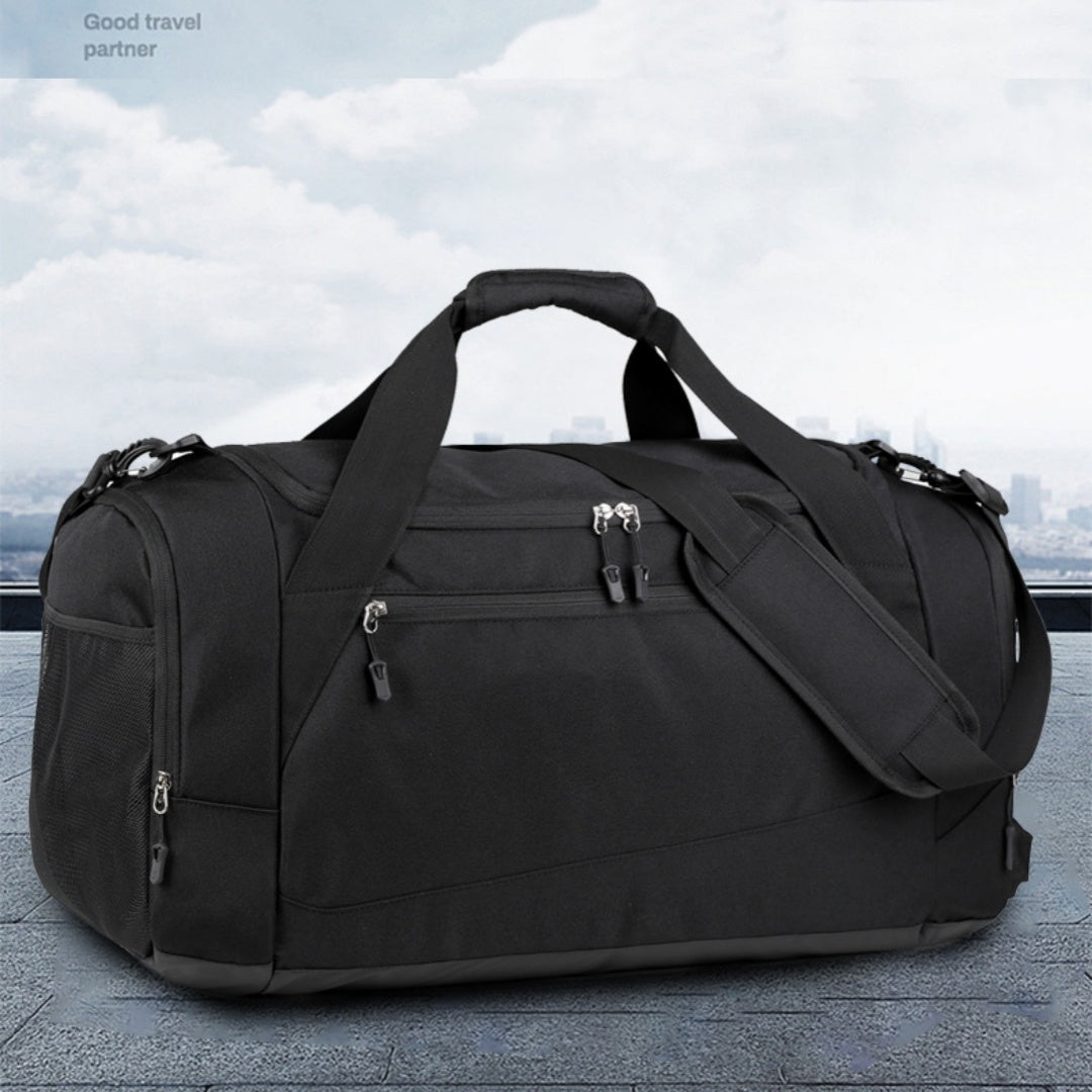 male dry wet separation large capacity fitness bag