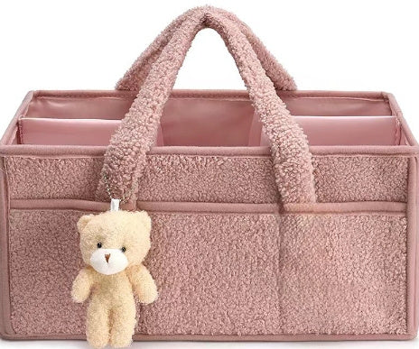 plush storage bag large capacity travel