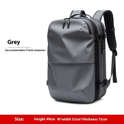 mens expansion backpack dry wet separation