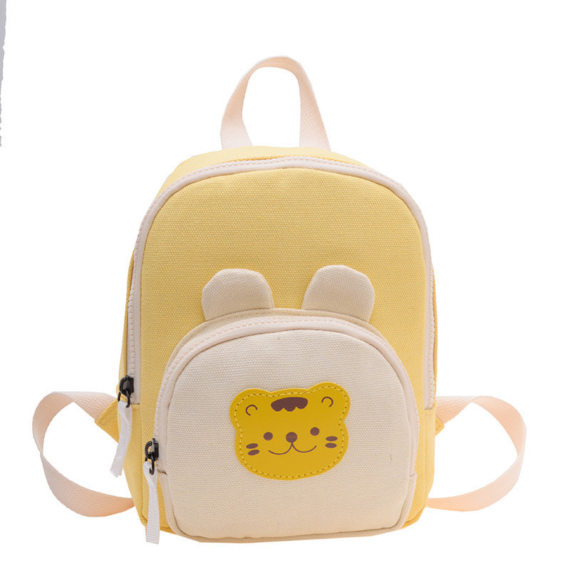 children backpack cartoon bunny girls color matching shoulders