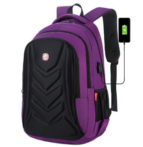 mens usb charging waterproof laptop backpack