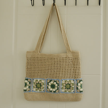 Hand-woven Creative Handicraft Vegetable Basket Small Shoulder Bag