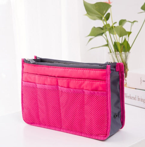 double zipper bag storage bag cosmetic bag liner bag