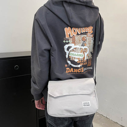 ins messenger bags women men crossbody shoulder bag casual couple small flap bag