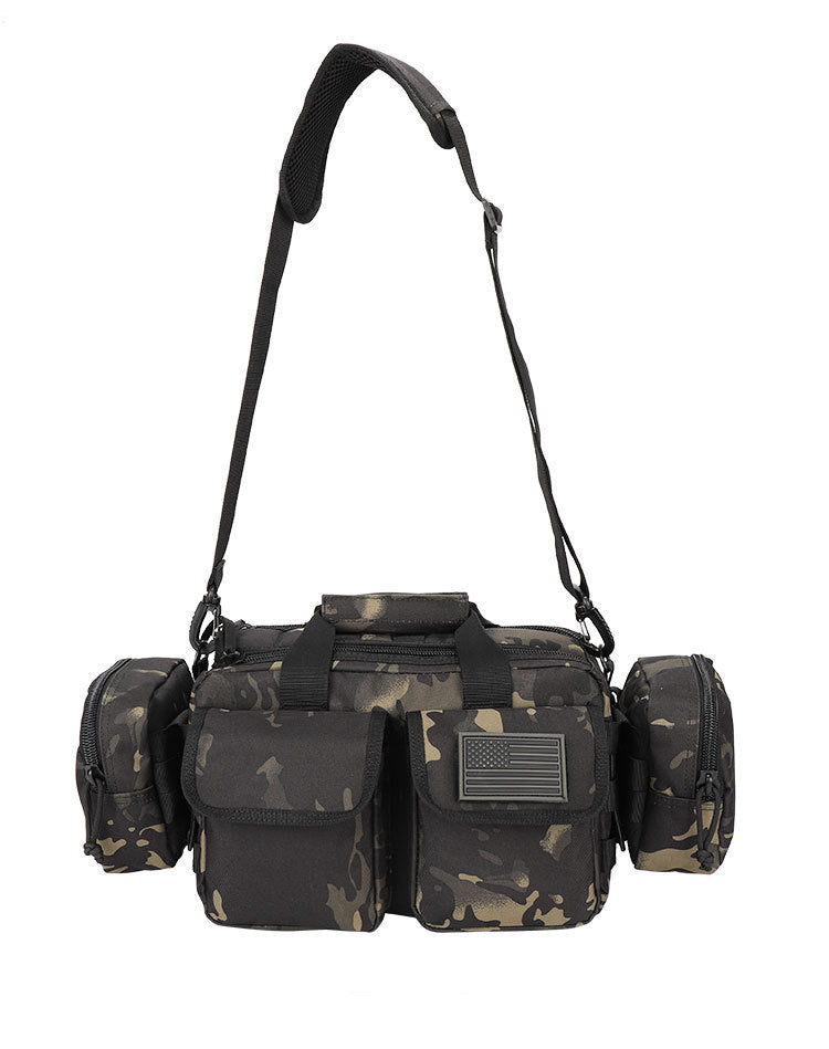 Outdoor Multi-function Tool One Shoulder Camouflage Camera Bag