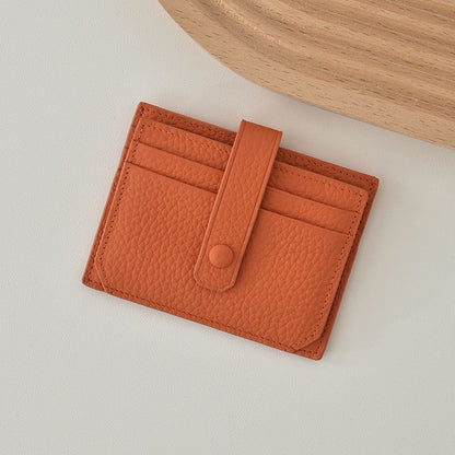 ultra thin card holder womens south korea multi card slot