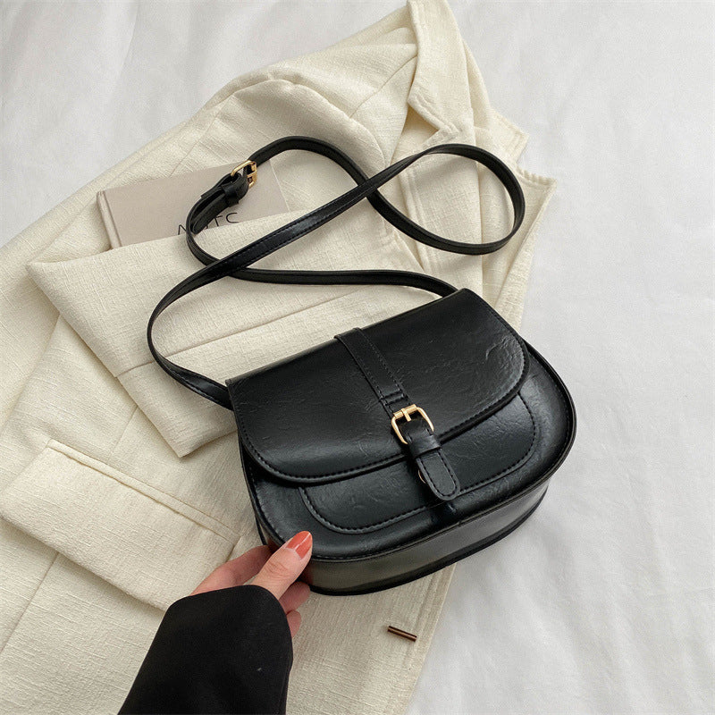 womens casual fashion one shoulder saddle bag