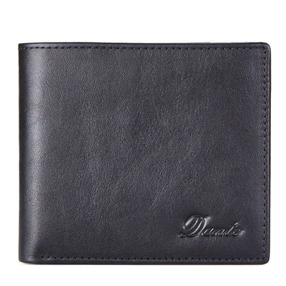 new mens wallet first layer cowhide