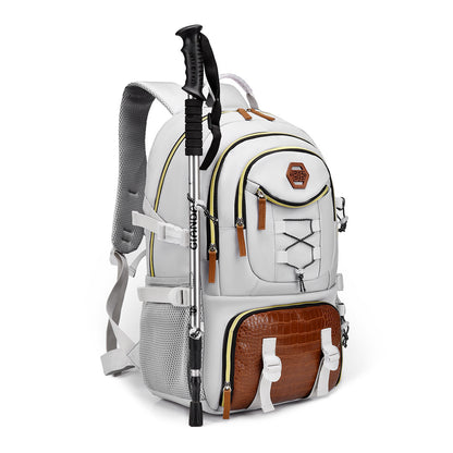 oxford cloth backpack good looking casual