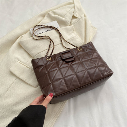 women shoulder bags new trendy chic chanel style rhombus chain bag