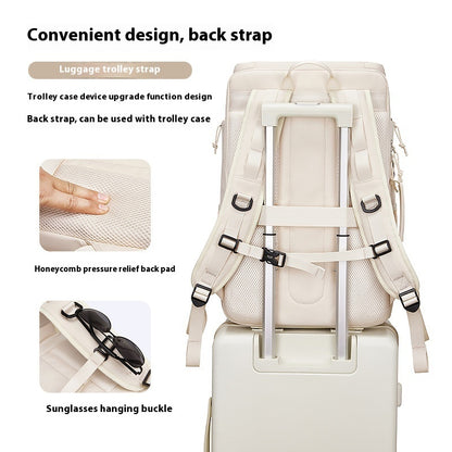 mens leisure travel large capacity backpack