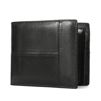 anti theft leather mens wallet