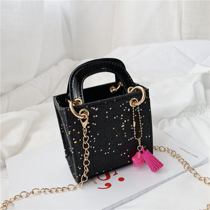 childrens sequined shoulder bag