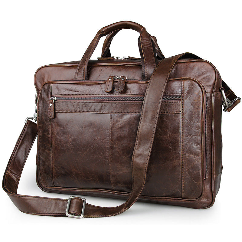 mens leather briefcase