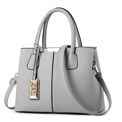one shoulder crossbody iron pendant decorative large capacity handbag