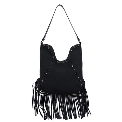 Fashion Rivet Shoulder Large-capacity Crossbody Bag