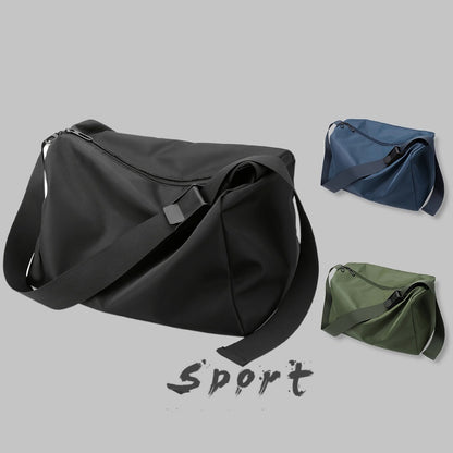 mens shoulder bag simple and lightweight water repellent sports leisure bag