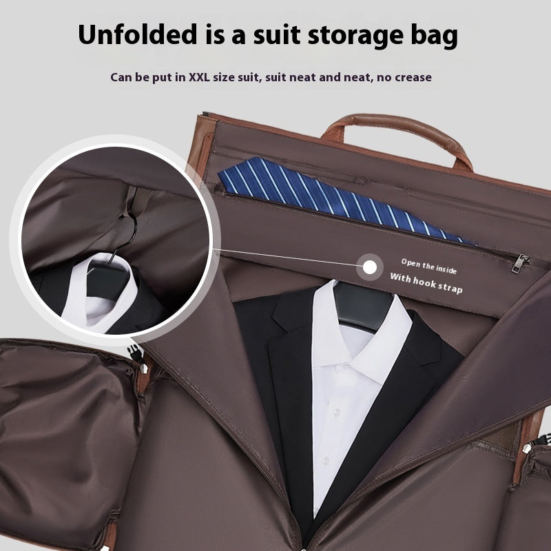 waterproof travel suit bag mens business trip