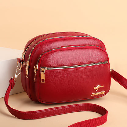Multi-layer Versatile Crossbody Shoulder Bag