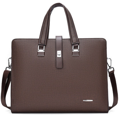 new mens business briefcase one shoulder messenger
