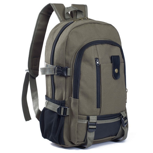 mens backpacks canvas backpack student bags