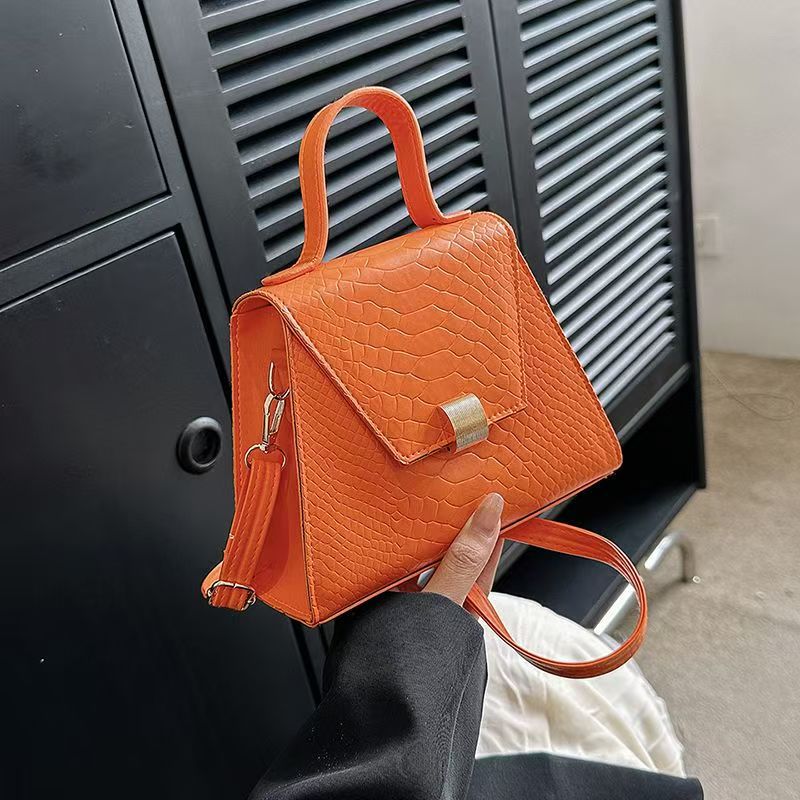 Womens Solid-color, Stylish, Casual Crossbody Or Shoulder Bag