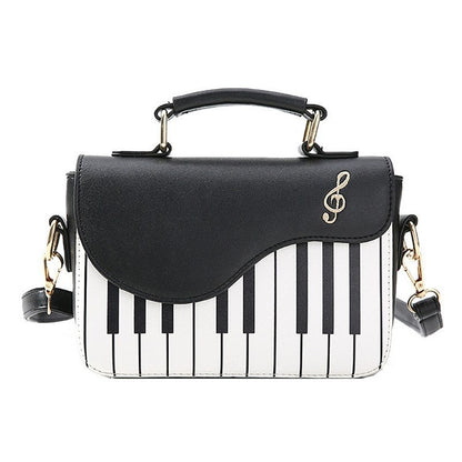 music lovers piano shaped bag