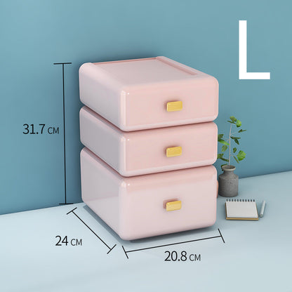 desktop cosmetic storage and storage box