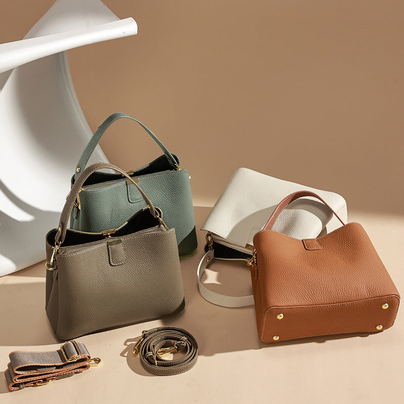 Womens Versatile Niche High-capacity Tote Bag