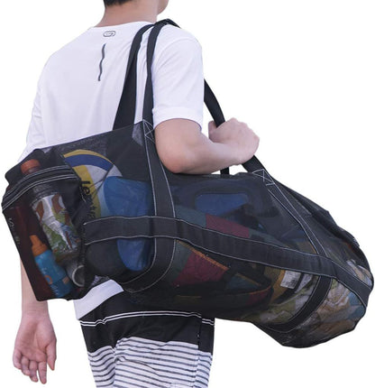 large diving mesh luggage bag