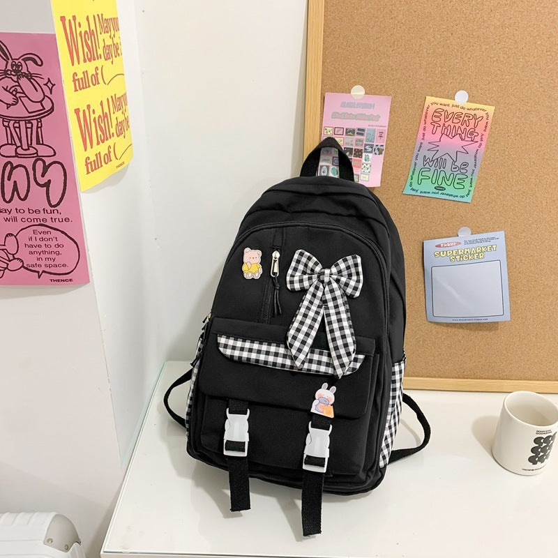 ins mori style grade junior high school student backpack