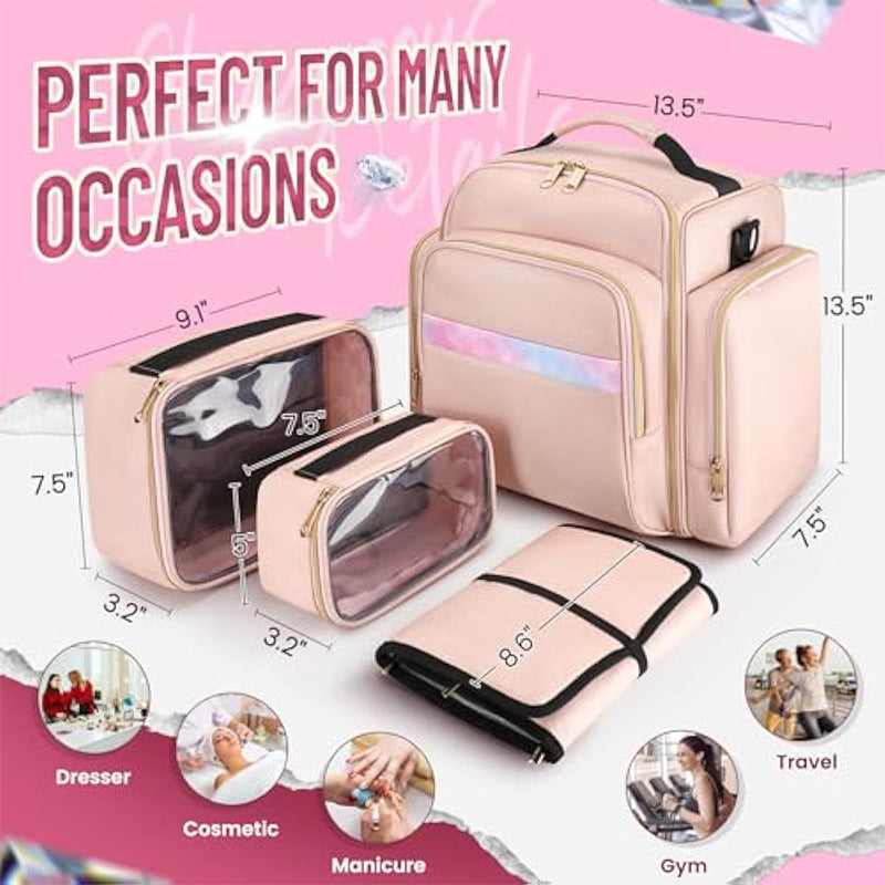 womens fashion travel makeup storage bag