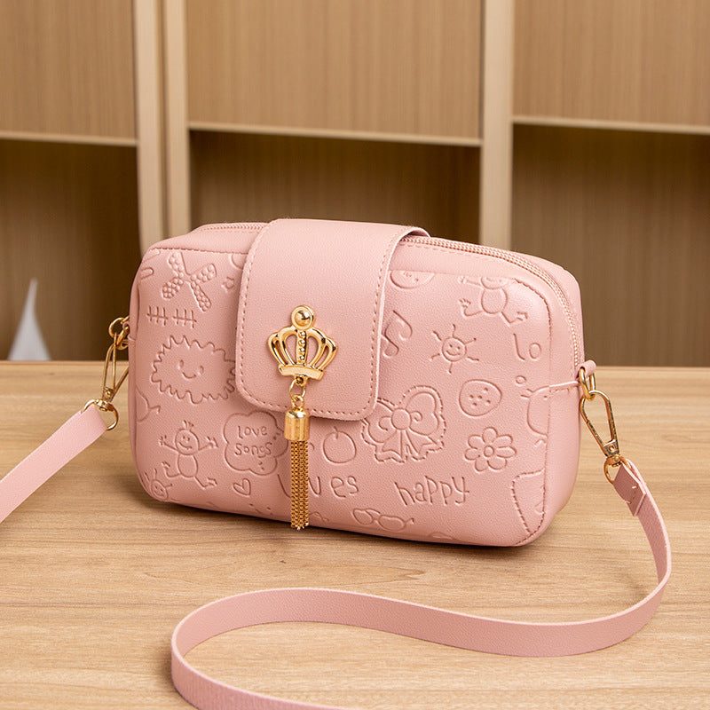 Sweet One-shoulder Bag Korean-style Fashionable Phone Bag