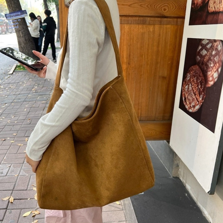 new retro simple matching commuter hand carrying bag