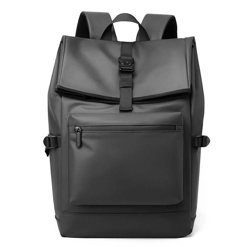 fashion large capacity multi functional backpack male middle school student college student leisure