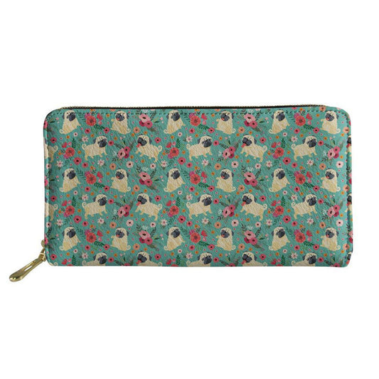 cute sloth mid length wallet