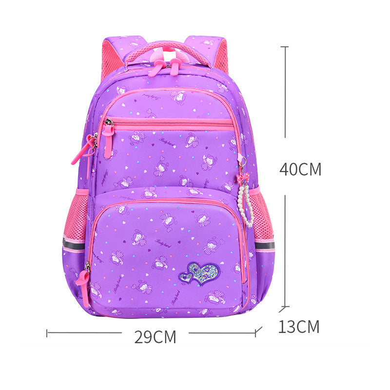 fashion cartoon cute princess style children backpack