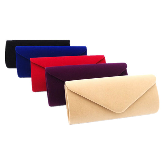 suede evening bag for women