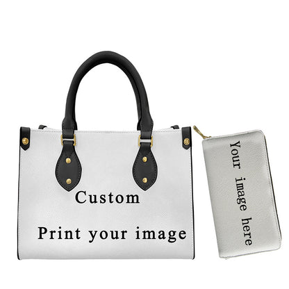 striped pattern print handbag ladies