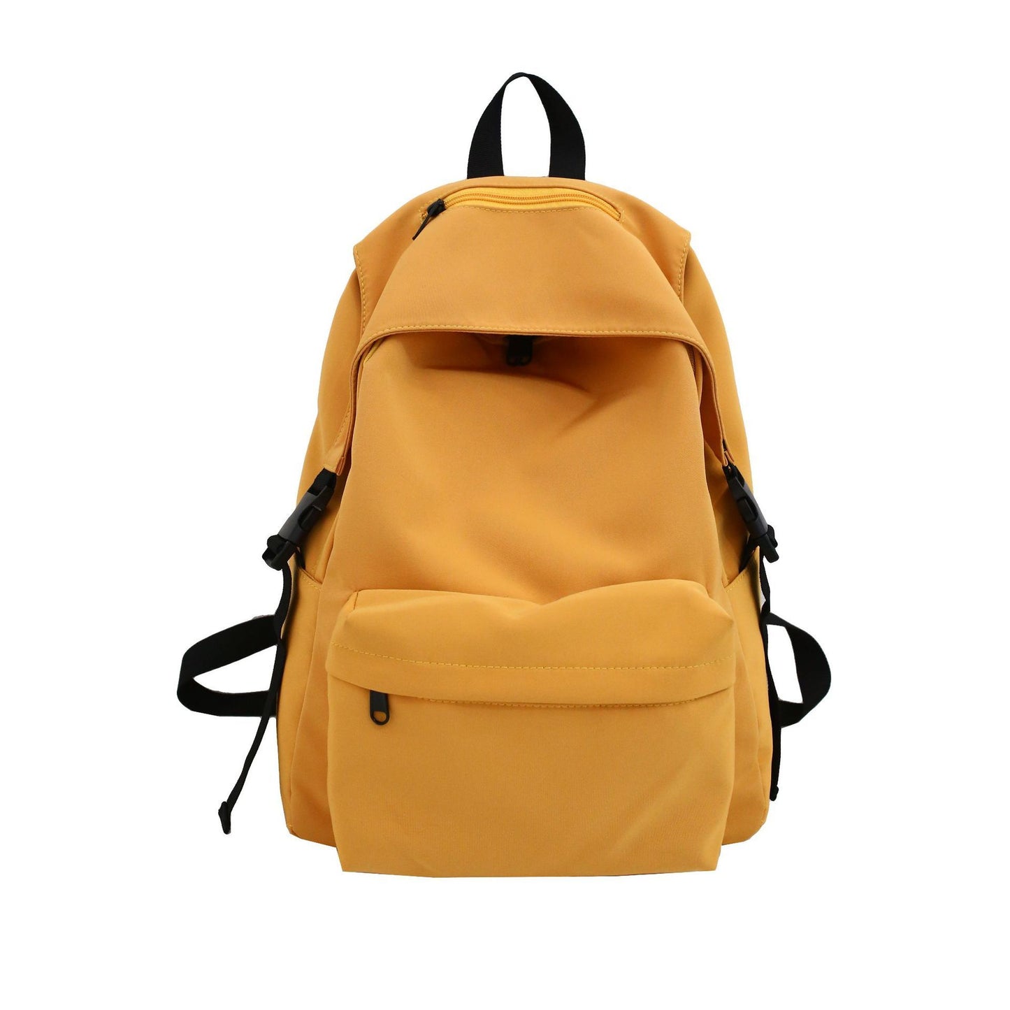 new japanese and korean early high school student bag nylon solid color waterproof lightweight backpack college students couple backpack