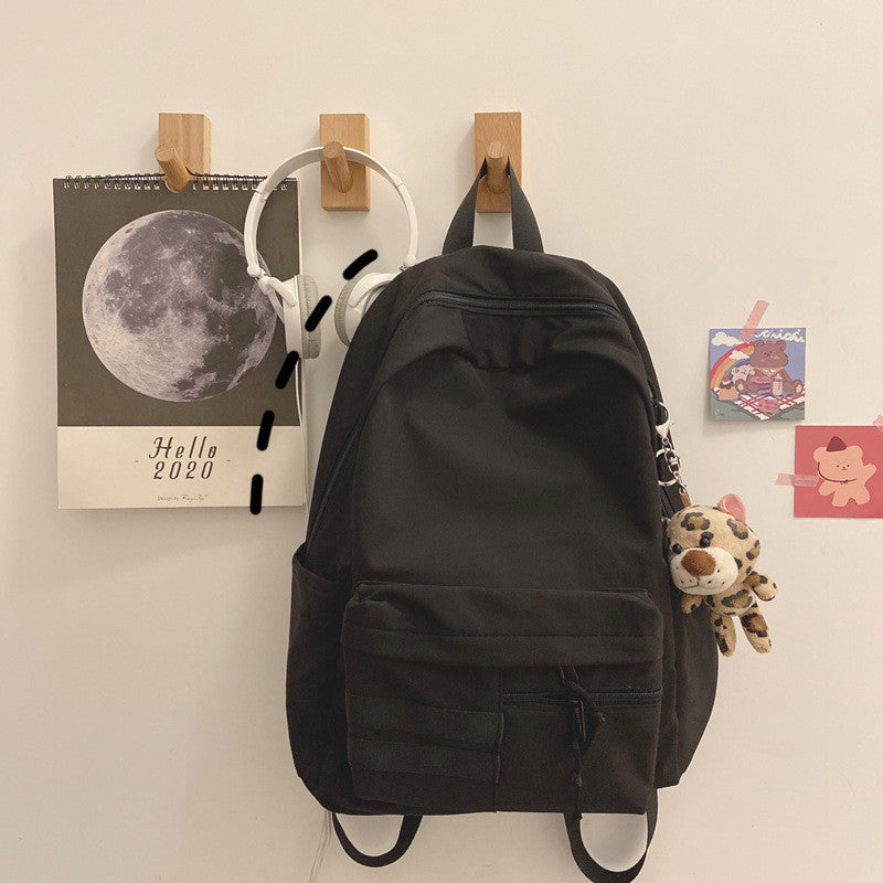 korean version of the wild high school college student backpack