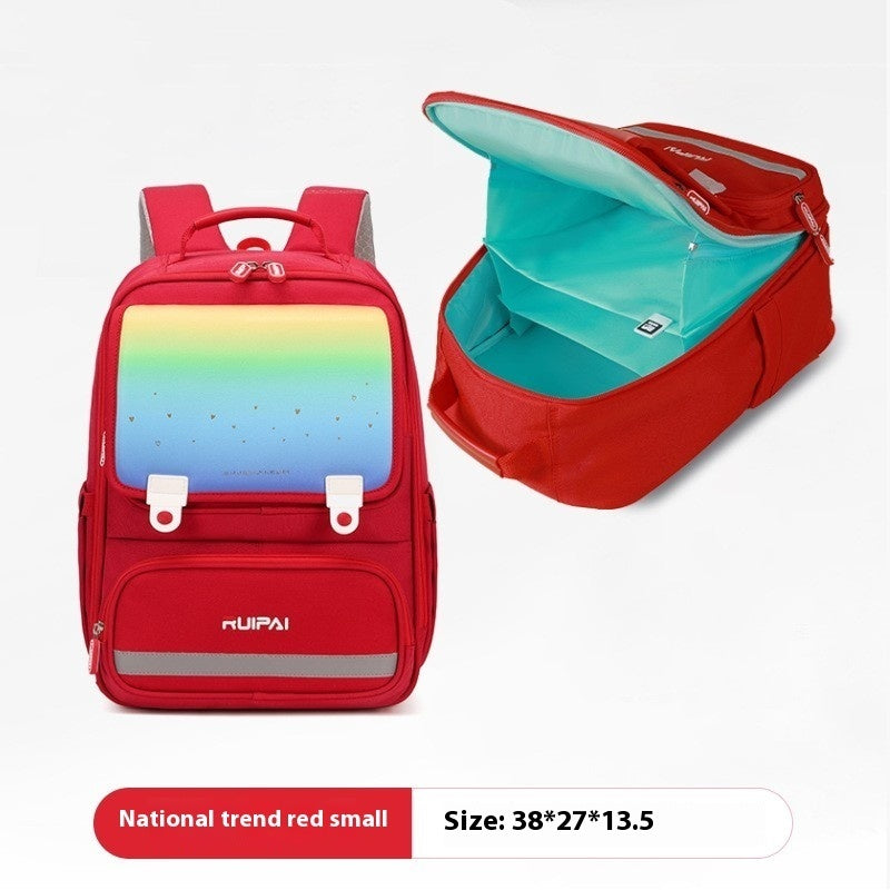 Primary School Student Schoolbag Burden Reduction Spine Protection