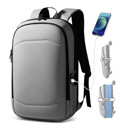 computer backpack belt usb charger port