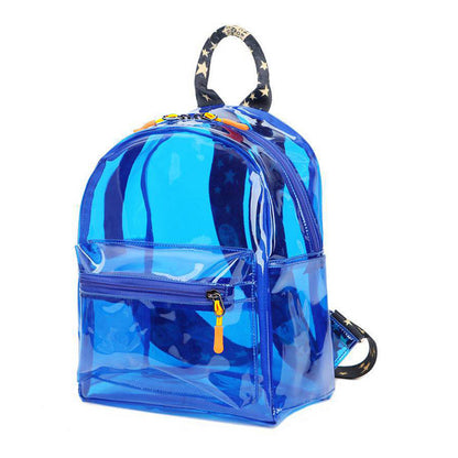 waterproof pvc backpack travel girls