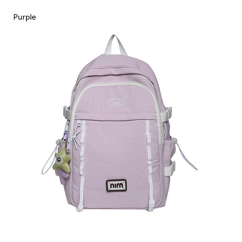 good looking schoolbag female college student niche