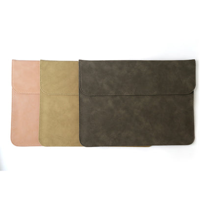 Laptop Sleeve Computer Bag Frosted Waterproof Fabric Protective Sleeve