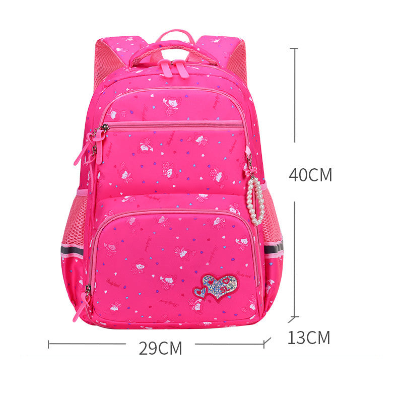 fashion cartoon cute princess style children backpack