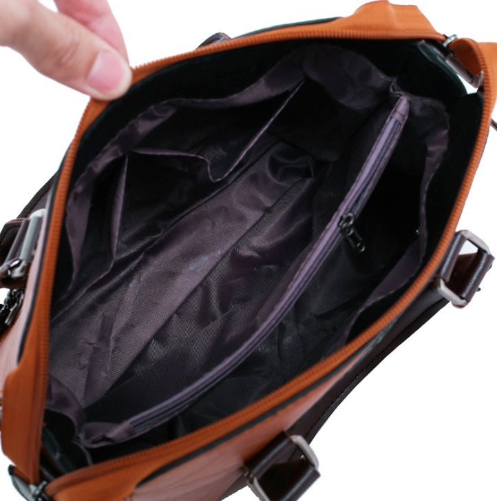multi piece set new wave fashion handbag bag retro simple child bag shoulder bag messenger bag