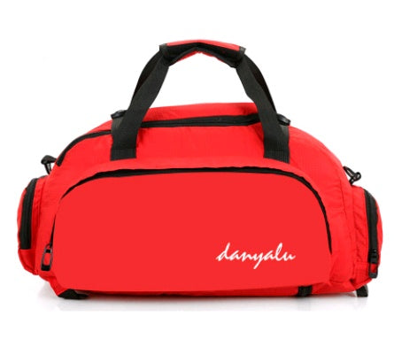 fitness bag custom female sports training bag male travel bag double back shoulder shoulder yoga bag