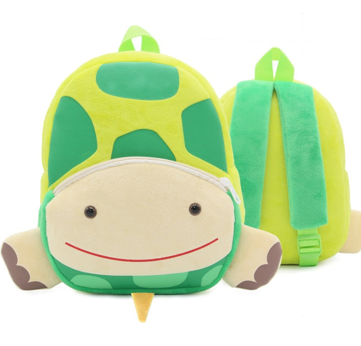 cute plush backpacks kindergarten cartoon school bags children animal toys bag